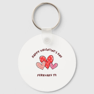 Happy Valentine's Day 2023 -Valentine 14 February Keychain