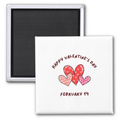 Happy Valentines Day 2023 _Valentine 14 February Magnet