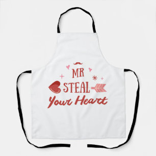 Happy Valentine's Day 2023 -Valentines Day hearts  Apron