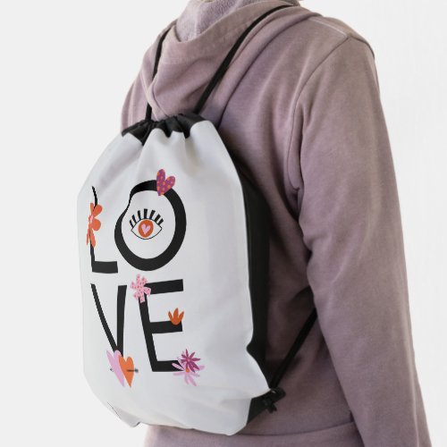 Happy Valentines Day 2024 _Funny Love Images Cute Drawstring Bag