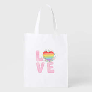 Happy Valentine's Day 2024 Idea For Her Grocery Bag
