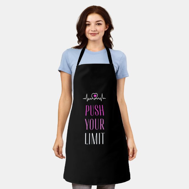 Happy Valentine's Day 2024 Idea For Mom  Apron (Worn)
