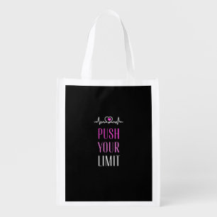 Happy Valentine's Day 2024 Idea For Mom Grocery Bag