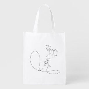 Happy Valentine's Day 2024 Ideas Grocery Bag