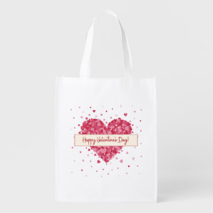 Happy Valentine's Day 2024 ,Love You My Sweetheart Grocery Bag