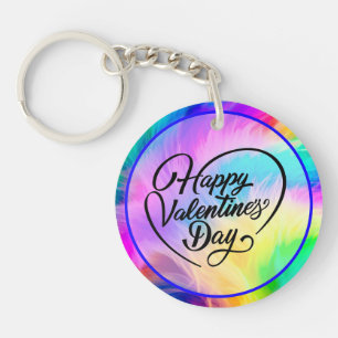 Happy Valentine's Day-23823 Keychain