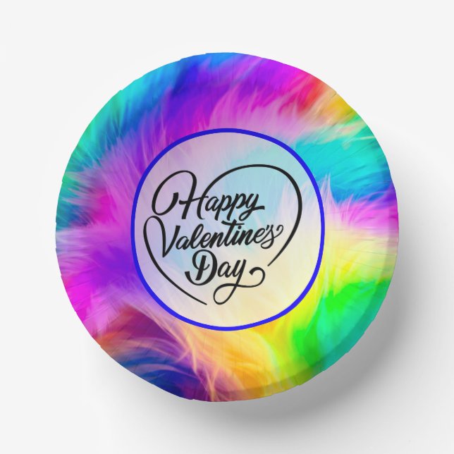 Happy Valentine's Day-23823 Paper Bowls (Front)