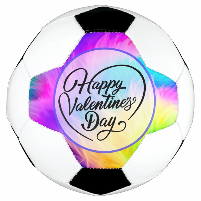 Happy Valentine's Day-23823 Soccer Ball (Front)