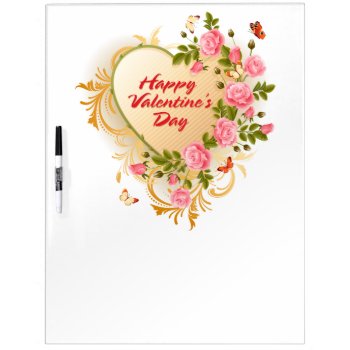 Happy Valentine's Day 2 Dry-erase Boards by Ronspassionfordesign at Zazzle