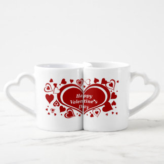 Happy Valentine's Day, 2 Piece Coffee Mug Set