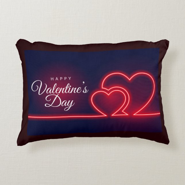 Happy Valentine's Day-47954 Accent Pillow (Front)