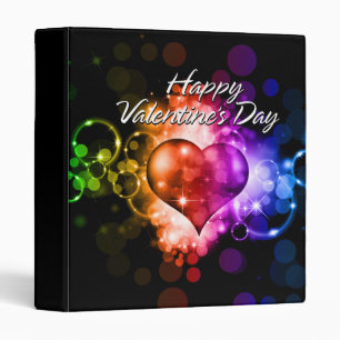 Happy Valentine's Day 5 Binder