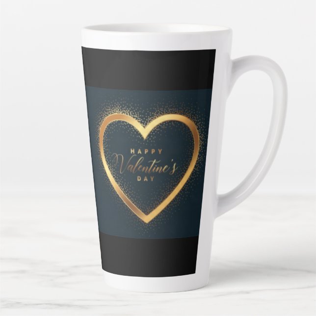 Happy Valentine's Day-64465 Latte Mug (Right)