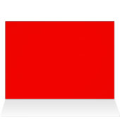 Happy Valentine's Day All Red Card (Inside Horizontal (Top))