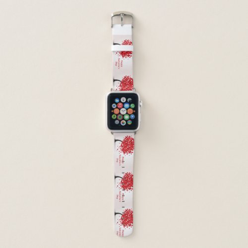 Happy Valentines Day Apple Watch Band