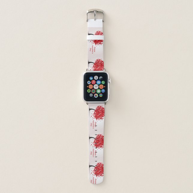 Happy Valentine's Day Apple Watch Band (Front)
