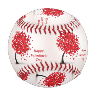 Happy Valentine's Day Baseball