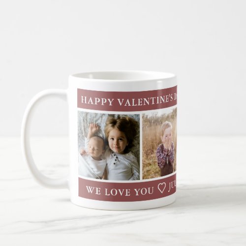 Happy Valentines Day Best Dad Ever Custom Coffee Mug