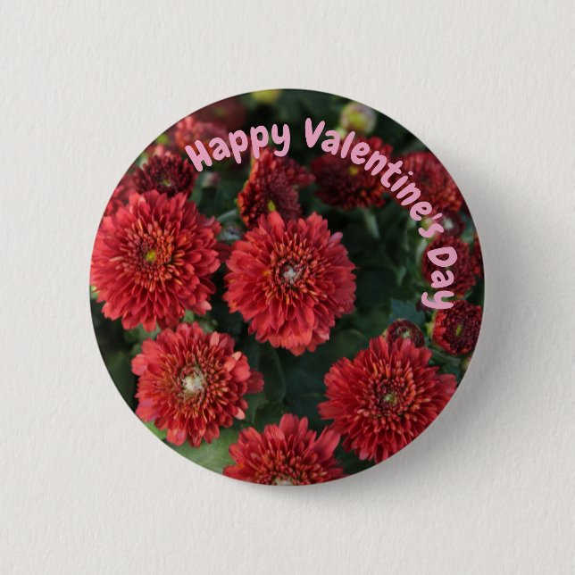 Happy Valentine's Day Button (Front)