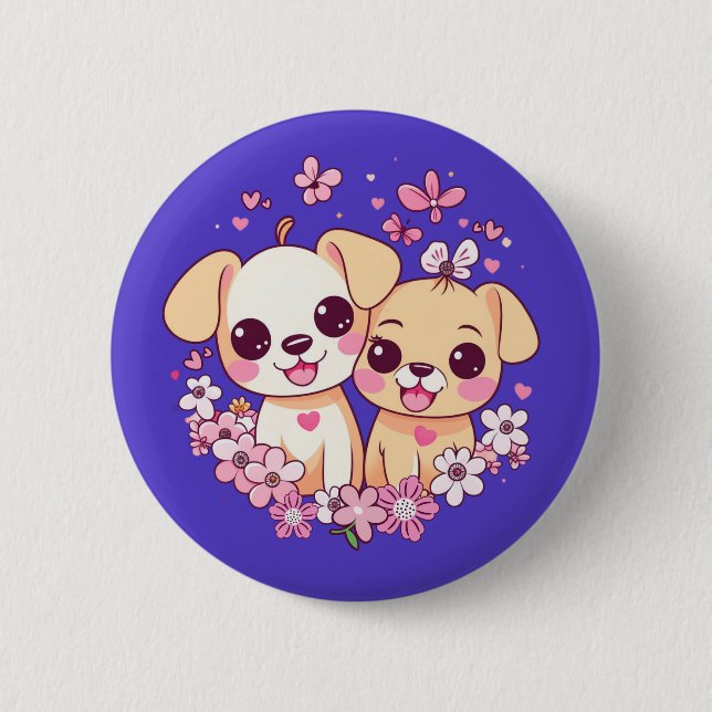 Happy Valentine's Day! Button (Front)