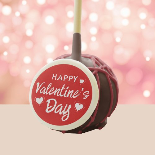 Happy Valentines Day Cake Pops