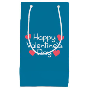 Happy Valentine's Day Calligraphy   Gift Bag