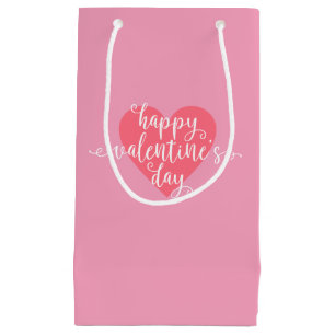 Happy Valentine's Day Calligraphy Gift Bag