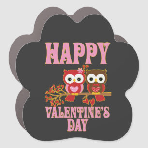 Happy Valentine's Day Car Magnet