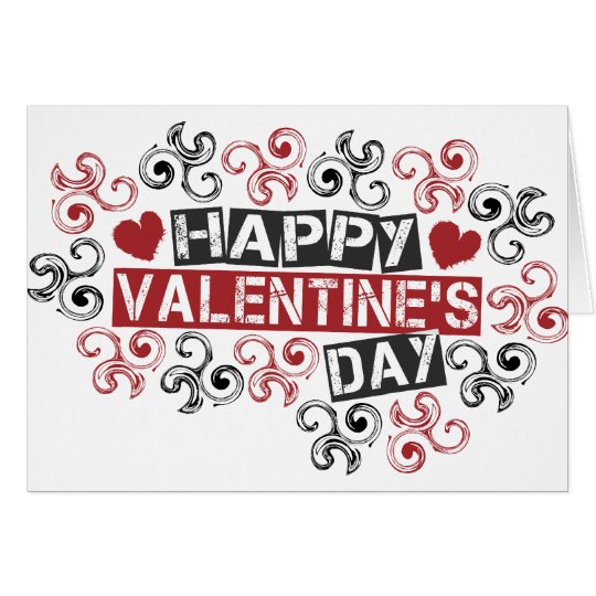 happy valentine's day card