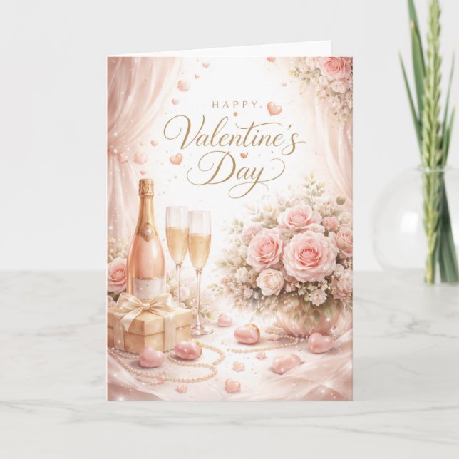 Happy Valentine's Day  Card (Front)