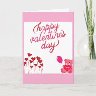 Happy Valentines day card