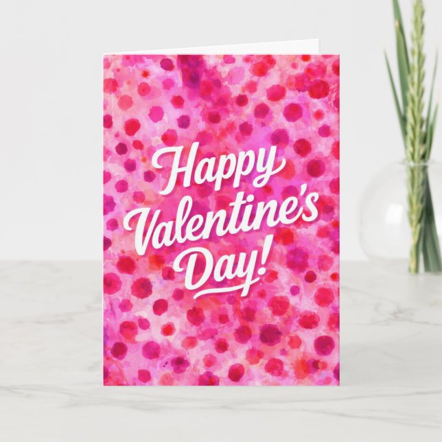 Happy Valentine's Day Card (Front)