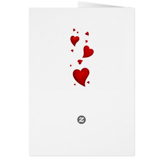 Happy Valentine's Day Card with love cats (Back)