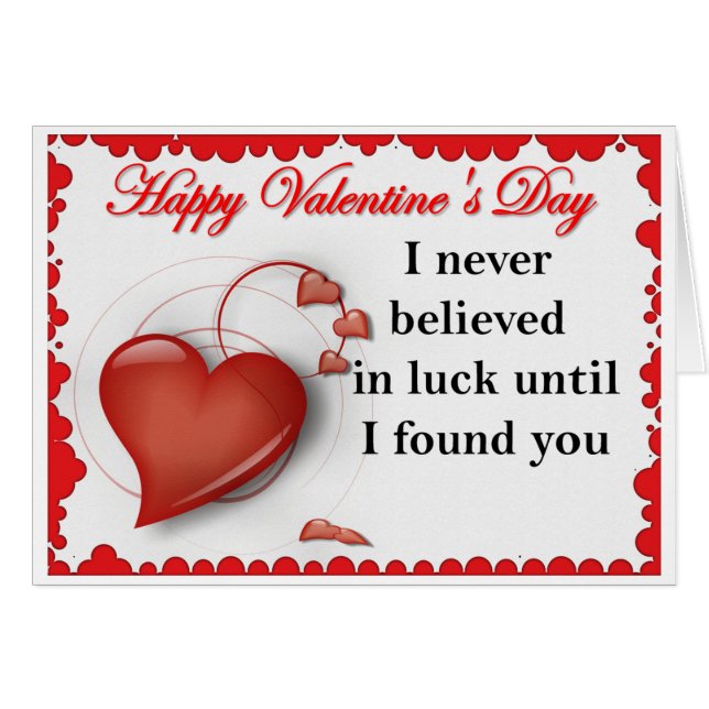 Happy Valentine's Day Cards (Front Horizontal)