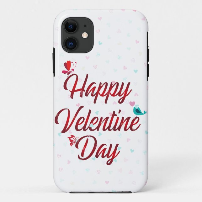 Happy Valentines Day Case-Mate iPhone Case (Back)