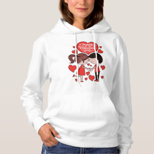 "Happy Valentine's Day" Celebration Hoodie