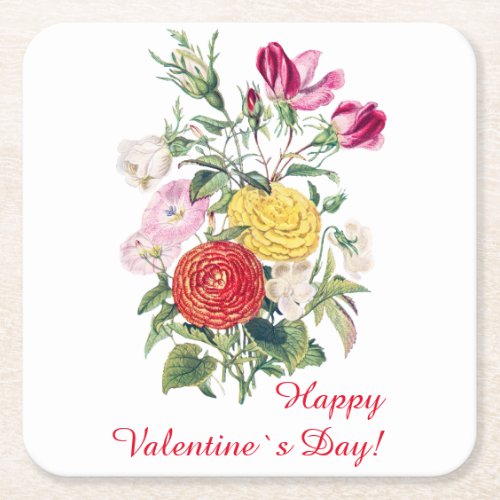Happy Valentines Day coaster