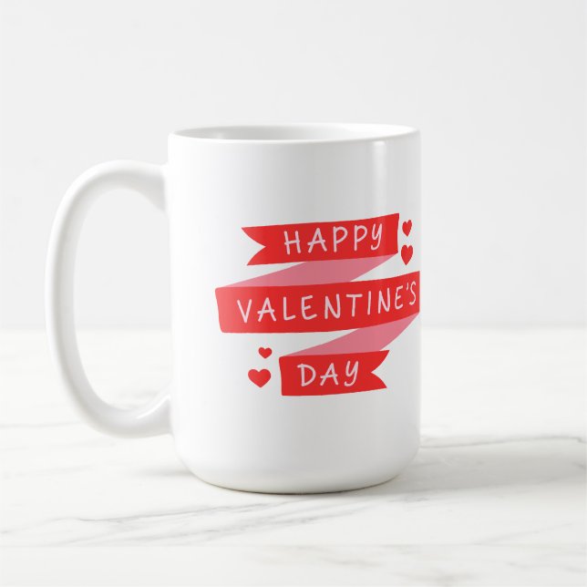 Happy Valentines day Coffee Mug (Left)