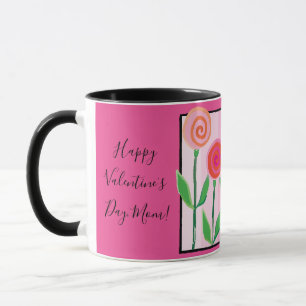 Happy Valentine's Day Combo White Mug