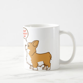 "Happy Valentine's Day" Corgi Coffee Mug