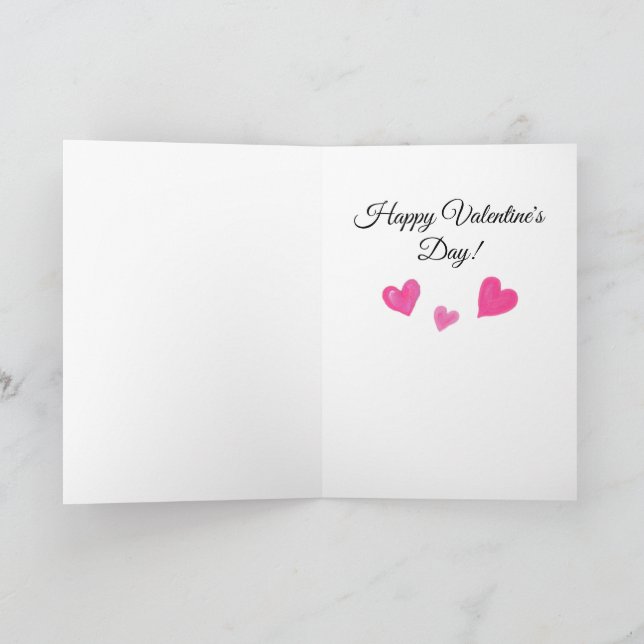 Happy Valentine's Day Corgi Doggie Card (Inside)