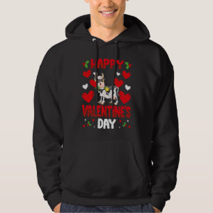 Happy Valentines Day Cow Heart Love Animal Hoodie