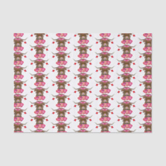 Happy Valentines Day Cow Tissue Paper