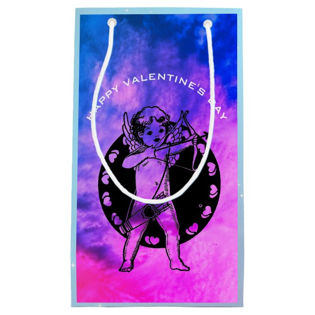 HAPPY VALENTINE'S DAY CUPID Gift Bag (Front)