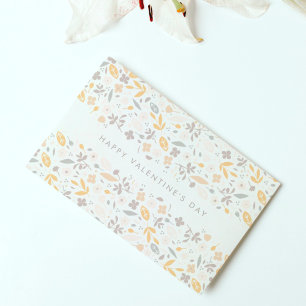 HAPPY VALENTINE'S DAY   CUSTOM   Floral Confetti