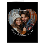 Happy Valentine's Day Customizable Giant Card