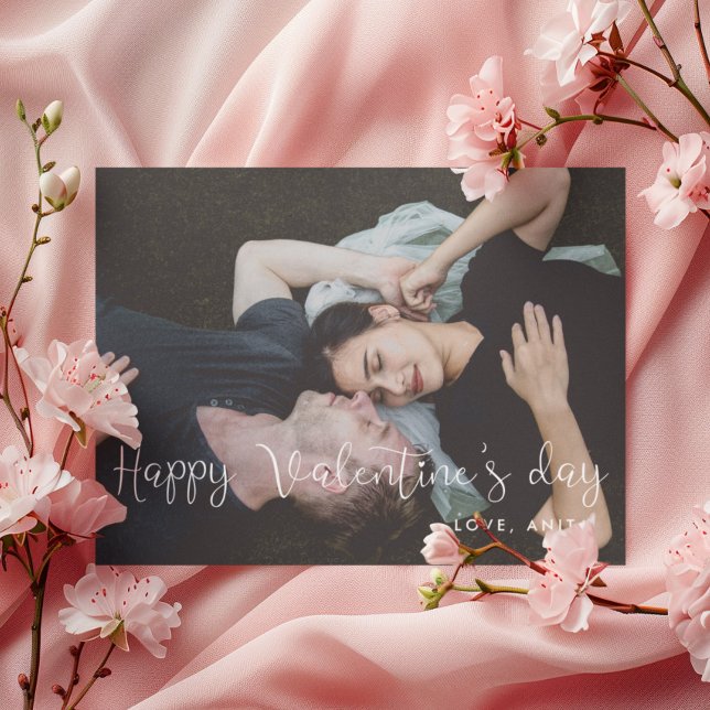 Happy Valentine's day cute photo card (Creator Uploaded)