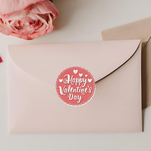 Happy Valentine's Day Cute Playful Holiday Sticker (Creator Uploaded)
