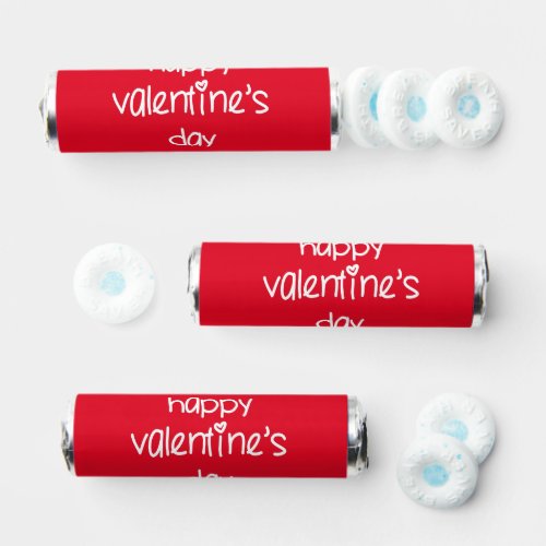 Happy Valentines Day _ Cute Typography  Breath Savers Mints