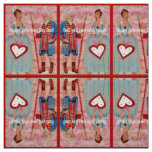 Happy Valentines Day Dad Fabric